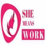 She Means Work company logo